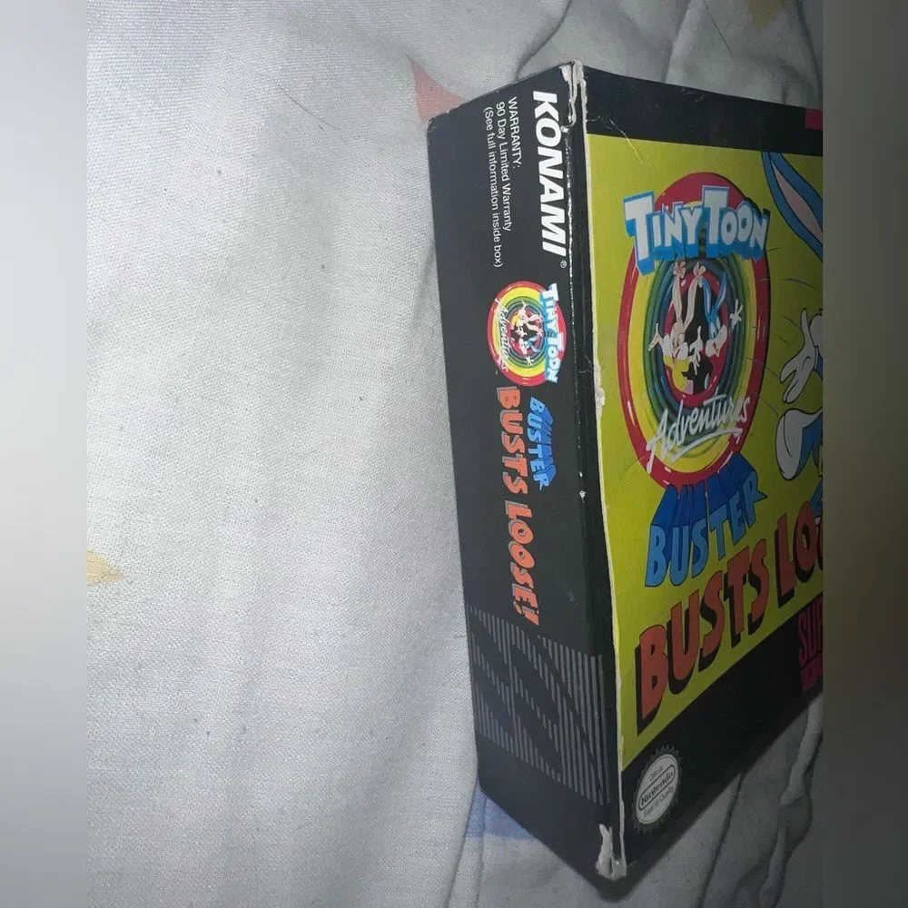 *BOX & BOOKLET ONLY* Tiny Toon Bust Loose box and booklet